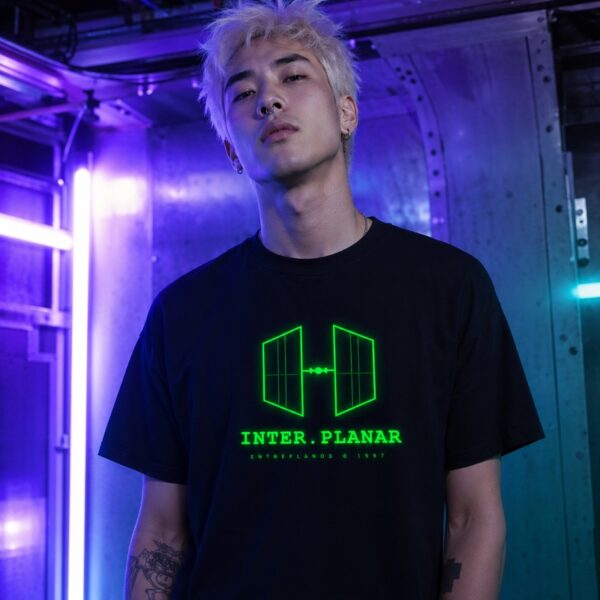 camiseta oversized logo inter.planar