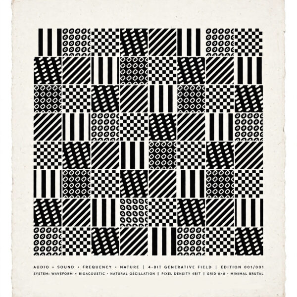 4-BIT GENERATIVE FIELD | Pôster INTER.PLANAR