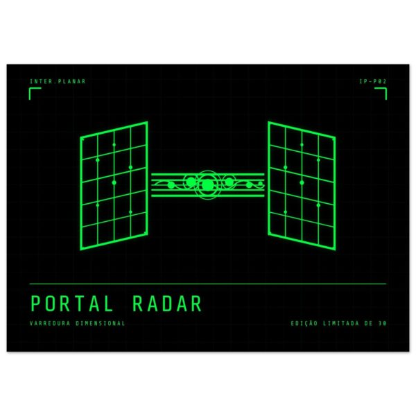 PORTAL RADAR | Pôster INTER.PLANAR | Edição limitada de 30